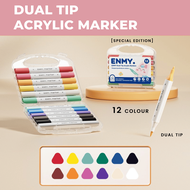 ENMY Acrylic Paint Marker Set with Dual Tip