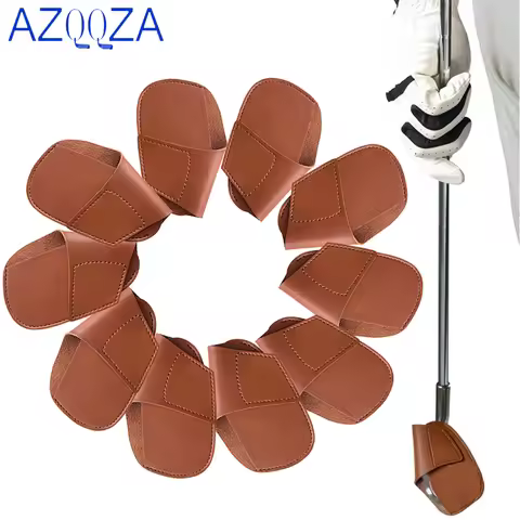 1-10Pcs Golf Iron Cover Set Golf Club Cover Putter Cover Wedge Club Protective Headcover Golf Access