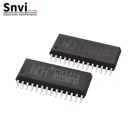 Original WCH CH341A / CH341B SOP-28 USB Bus Bridge Chip (USB to UART)