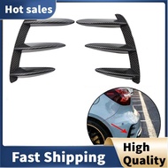 Carbon Fiber Rear Bumper Lip Spoiler Canards Vents for   W176 A200 A250 A45  Car Accessories
