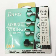 Davis Acoustic Guitar Strings Light