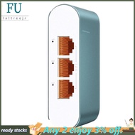 Multi-Port Out 2.5G High-Speed Ethernet Splitter 1 PoE in Network Switch Type-C Power Plug& Play 3Po
