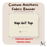 CUSTOM FABRIC BANNER SHOP/BELACU BANNER (3ftx2ft)