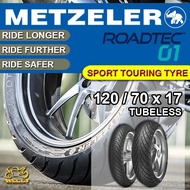 Tyre Tayar Metzeler Roadtec 01 120/70x17 Yamaha MT07 / MT09 / Kawasaki Versys 1000 / BMW R Nine T