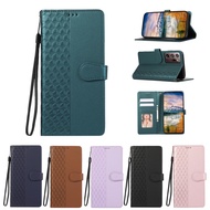 Luxury Casing For Samsung Galaxy Note10 S10 Plus Note10+ S10+ A71 A51 A21S Checker Pattern Splicing PU Leather Wallet Flip Case Cover