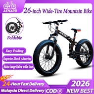 AENXRD 24/26 inch MTB 21speed mountain basikal  for children and Adults suitable for snow and beach 