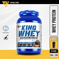Muscle Kingdom King Whey (4lbs)1.8KG  - Halal Whey Protein, Lean Muscle, Protein Powder, Supplement