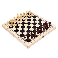Bidak Catur Kayu Catur Catur Kayu Internasional Catur Magnet Chess Set Boardgame Game Papan Internat