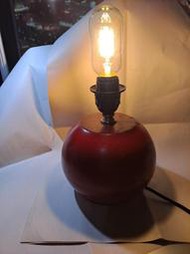 古董 觸控燈 檯燈 工業風 鐵殻桌燈 愛迪生燈泡
