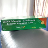 Berocca 30 tablets vitamin b-complex + ascorbic acid + calcium + magnesium +zinc