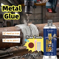 Hard as Iron Metal Repair Glue Casting Glue AB Glue (90g) Adhesive Welding Glue cast iron Gum Besi