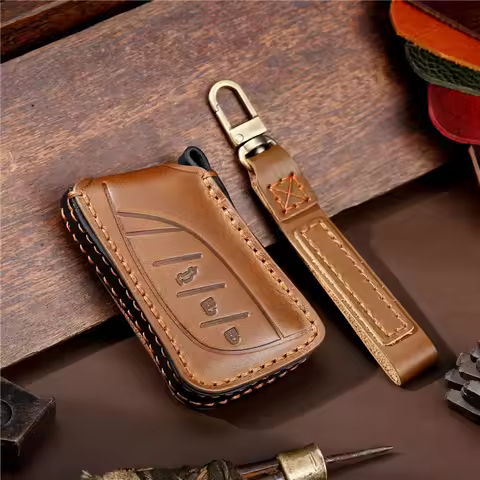 Leather Car Remote Key Cover For Lexus New ES200 ES300h LS500h NX350h NX400h RZ450e GX RX350h LX700h