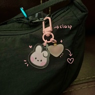 GANTUNGAN [Classic] Keychain BTS Minini inspired - BTS Minini Keychain - BTS Bagcharm - BTS Bag char
