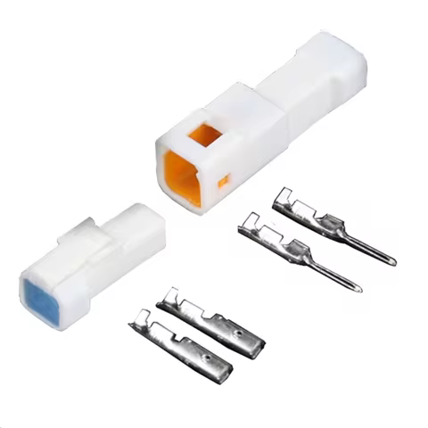 JST Series Mini waterproof Housing 2Pin 02T-JWPF-VSLE-S 02R-JWPF-VSLE-S Male And Female Plug Automot