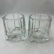Crystal Glass Liquor Weight Diameter 6.5 cm. Imported Japan