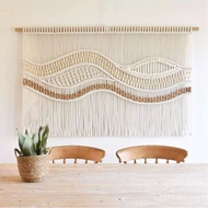 Tapestry Nordic Simple Decoration B & B B Bedroom Hand-woven Bedside Tapestry Wall Painting Backgrou