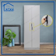 Twin Win 2 FT Wardrobe With 2 Door/ Almari 2 Pintu - White