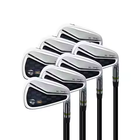 new k7mc irons, k7mc iron sets, golf clubs,golf sets,4~9P,7pcs/set,right header，silvery,black