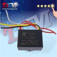 5 CABLE CAPACITOR CBB61 3+4+5 uF CBB61 3UF 4UF 5UF