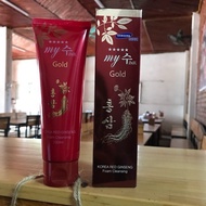 My Gold Korean Red Ginseng Facial Cleanser - White Skin Prevents Acne And Blurring Dark spots