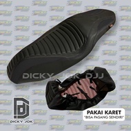 Cover Jok Seat Pelindung Jok Motor (Pakai Karet) Model Lipan Yamaha Nmax Aerox Honda Pcx