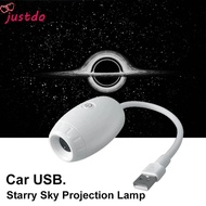 JUSTODO LED Starry Sky Lamp, Large Range Projection Adjustable Focus Galaxy Projector, Atmosphere Li