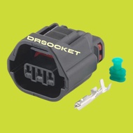 3 PIN PROTON WAJA MMC EXORA GEARBOX AUTO TRANSMISSION CAM SENSOR SOCKET CONNECTOR