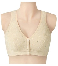 Yingbao 40-90kg Bra Women Front Button Without Wire Plus Size 48 34b Non Wire 38 Cup C Push Up Full 