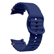 Original Silicone Strap for Samsung Galaxy Watch 7 FE 44mm 40mm Sport Watch band Bracelet For Galaxy