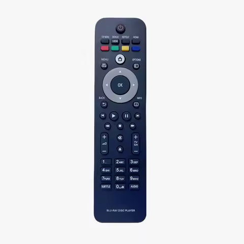 THE BEST POPULAR High-Quality Remote Control FOR Philips Blu-ray DVD Player BDP7520 BDP1200 BDP1300