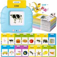 1 Set Talking Flash Cards Early Education Toys Preschool Education Learning English Reading Machine 