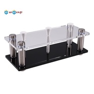 Golf Accessories Acrylic Display Stand Holds 3 Golf Balls 3 Tees Included