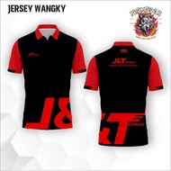 J&T JERSEY FULL PRINT JNT POLO COLLAR JERSEY