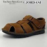 Jordani Men Ori Genuine Premium Leather Comfort Casual Sandal Slipper Shoe Kasut Kulit lelaki selipar JM2274