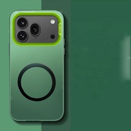 Frosted AG Plain Color Rugged Arcylic Back Car Magnetic Mount Case for Honor 600 Pro 600 Lite Matte 