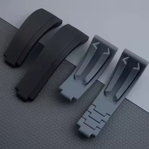 Soft Nature Rubber Watchband For Rolex Strap For DAYTONA SUBMARINER GMT Yacht-Master OYSTERFLEX Glid