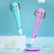 Straight Low Temperature 3D Printing Pen Low Temperature Graffiti Pen Wireless Charging Three-Dimens