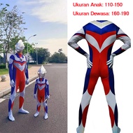 in stock Adult Kids Toy Costume Ultraman Digacero Clothes Costume Kids Costume Adult Halloween Cospl