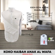 Baju Koko Muslim Haibah Anak Al Wafa Awf Mediumlengan Panjang