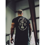 Round Neck T-Shirt Cotton S-5XL Unisex GBRS Group "Performance On Demand" Hammer Skeleton Hand Print