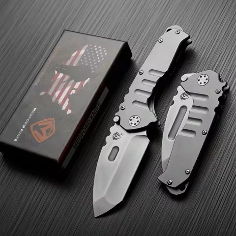 MEDFORD-MKT Heavy Folding knife, emergency rescue tactical camping hunting knife, sharp fruit knife,