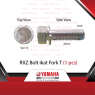 Yamaha Original RXZ (2135) Milli Cata Catalyzer Bolt with Washer For T Fork - 1M3-F3346-00