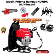 MESIN POTONG RUMPUT ORIGINAL HONDA GX-35 KOMPLIT 5 MATA PISAU