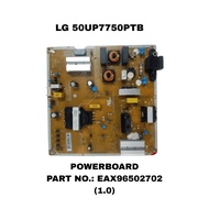 (L18) LG-50UP7750PTB-  MAINBOARD/ POWERBOARD/ RECEIVER