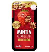 朝日 Asahi - MINTIA - Mintia Breeze 草莓味 薄荷糖 - 22克 #士多啤梨