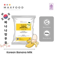 Korean Banana Milkshake / Korean Banana Milk / Korean Banana Flavored Milk Drink Powder 500 GR