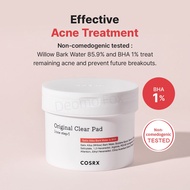 COSRX One Step Original Clear Pad , Willow Bark Water 85.9%, BHA 1.0%, Acne Toner Pads for acne-prone, oily Skin