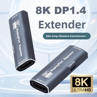 8K Displayport Repeater DP Signal Booster Extender 8K@30Hz 4K@120Hz DP Female To Female Repeater Amp