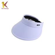 Satu Keluarga Topi Visor UPF50+ Anti UV P617 Topi Olahraga Lipat Serbaguna Sun Hat Summer Wanita / T