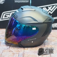 GRACSHAW SINGLE VISOR HELMET🇲🇾 G838 GAIZER FLAT DARK GREY